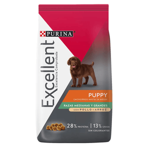 Excellente Cachorro Medium & Large - 3 Kg