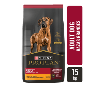 Proplan adulto razas grandes x 15 kg