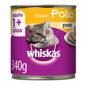 Whiskas latas pollo x 340grs