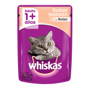 Whiskas salsa salmon x 85grs