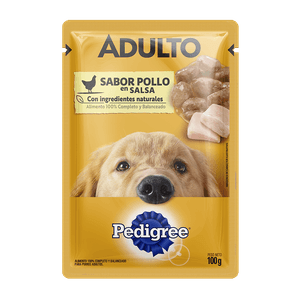 Pedigree salsa pollo x 100grs